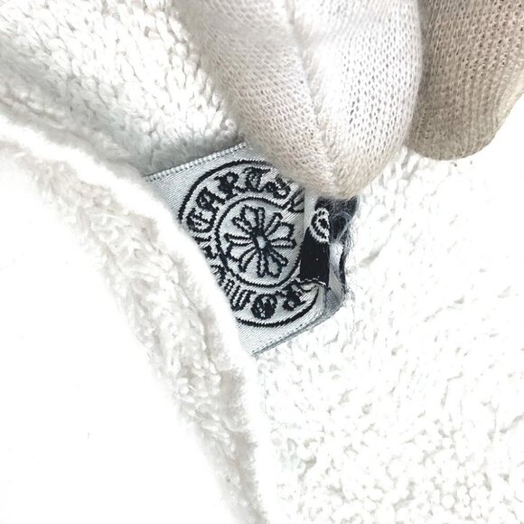 CHROME HEARTS logo Face towel interior towel cotton White/Red - Picture 7 of 7